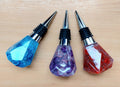 Resin bottle stopper, glitter balls, home bar accessory
