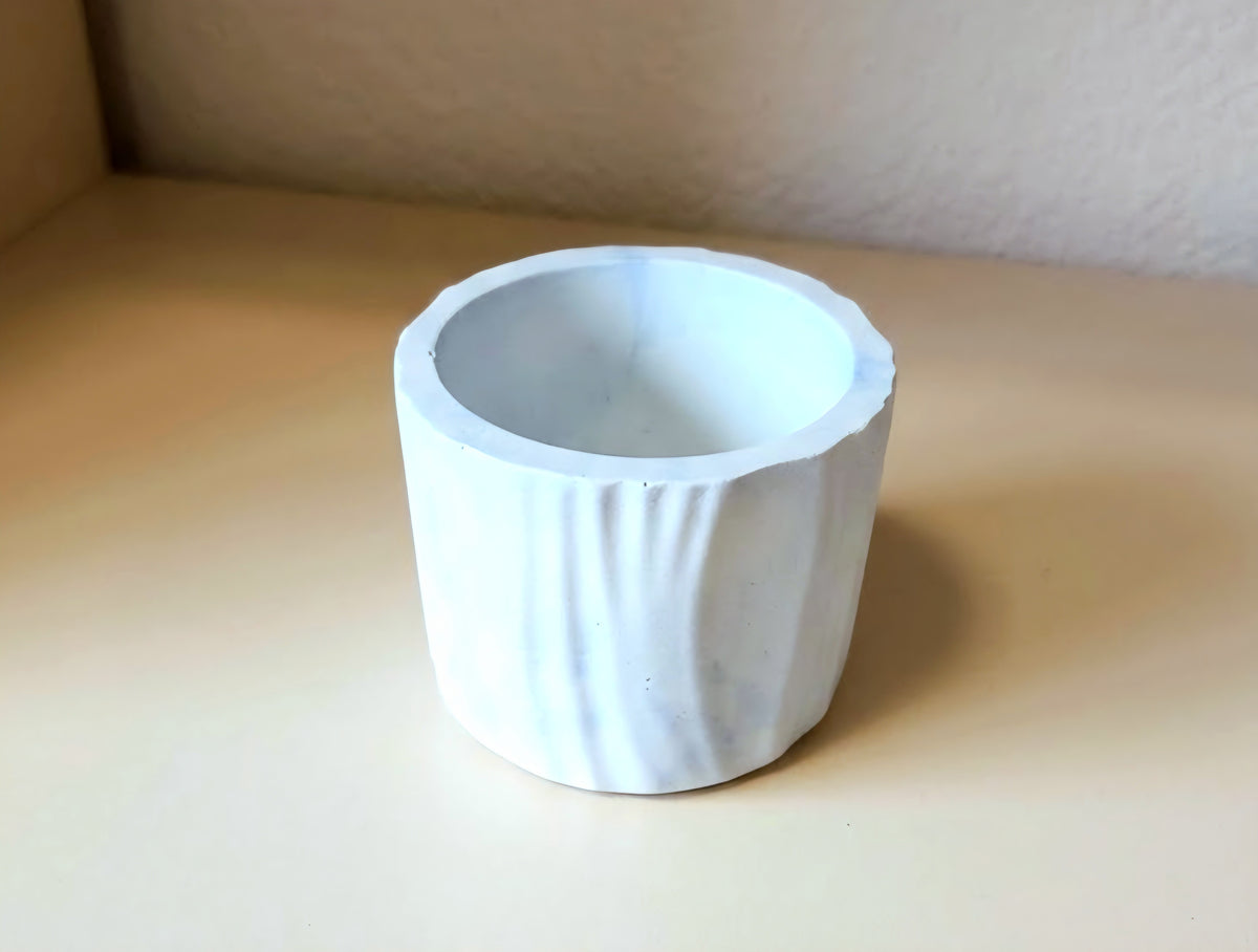 Eco resin indoor planter, ideal for succulent plants