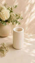Eco resin vase